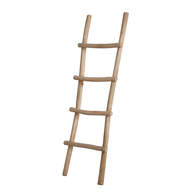 Millwood Pines 59'' Tall Solid Wood Blanket Ladder & Reviews Wayfair